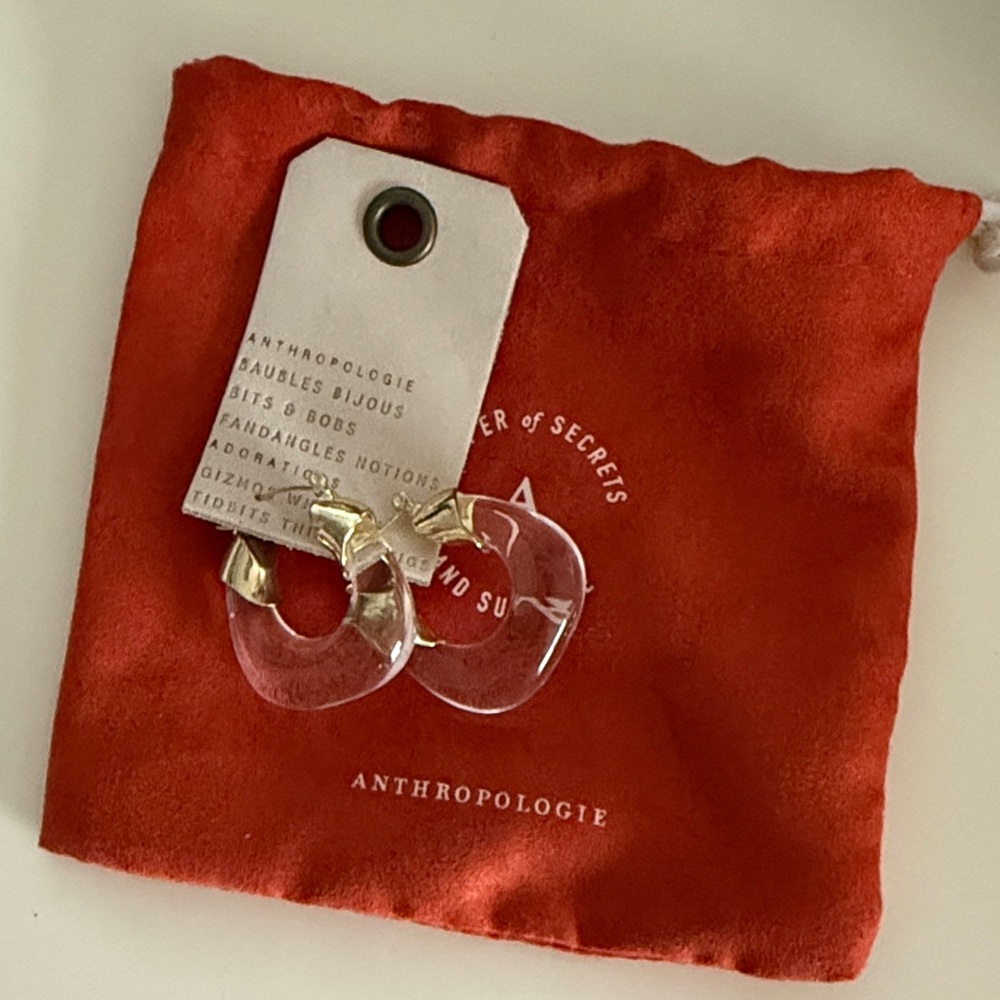 Anthropologie Gold Earrings